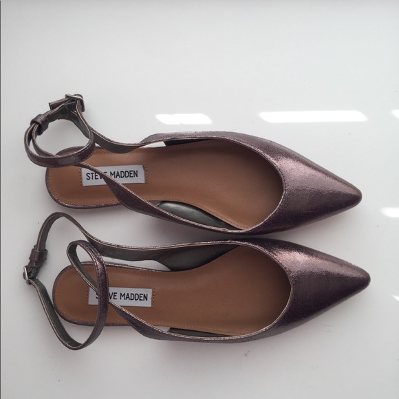 NWOT Steve Madden Cupid Strap Flat, size 8.5 - Picture 2 of 4